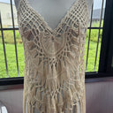 Foreign Trade Aliexpress 2024 Cross-Border Amazon Strap-Style Beach Cover-Up Hand-Crocheted Beach Dress Sunshade Quick-Dry