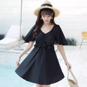 Women's Swimwear 2026 New Trendy Two-Piece Conservative Slimming Tummy-Covering Plus Size Ins-Style Fairy-Like Hot Spring Sexy