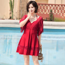 Women's Swimwear 2026 New Trendy Two-Piece Conservative Slimming Tummy-Covering Plus Size Ins-Style Fairy-Like Hot Spring Sexy
